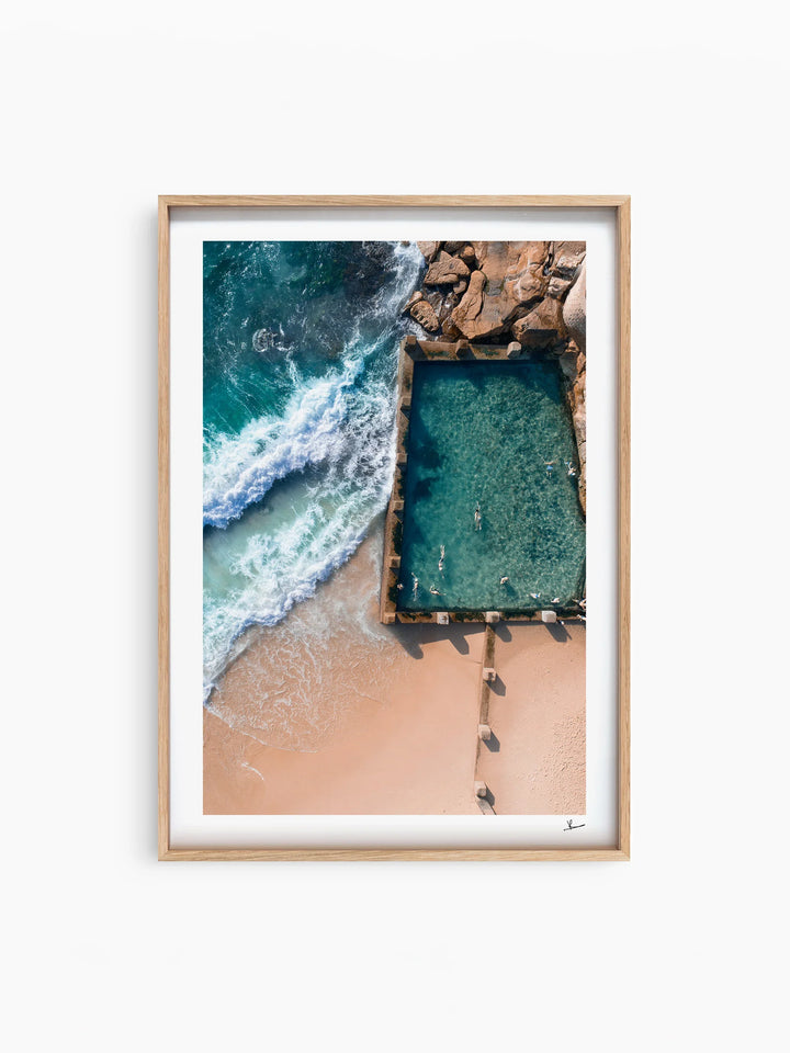 Coogee - Ross Jones Rockpool 01 - Wall Art Print - Australia Unseen