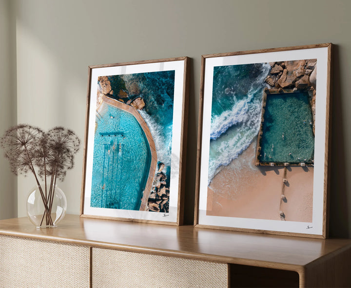 Coogee - Ross Jones Rockpool 01 - Wall Art Print - Australia Unseen