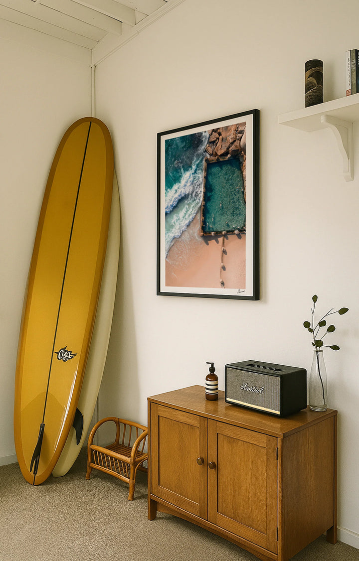 Coogee - Ross Jones Rockpool 01 - Wall Art Print - Australia Unseen