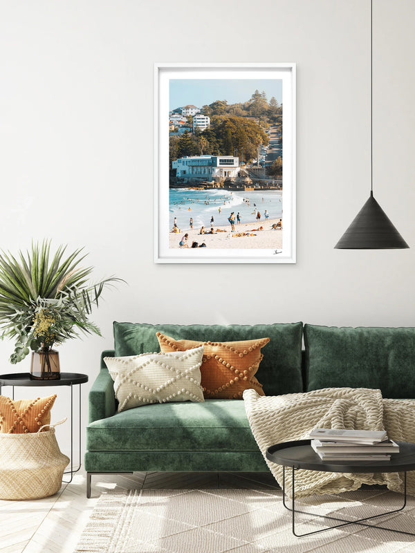 Coogee Summer – Beach Wall Art Print - Australia Unseen