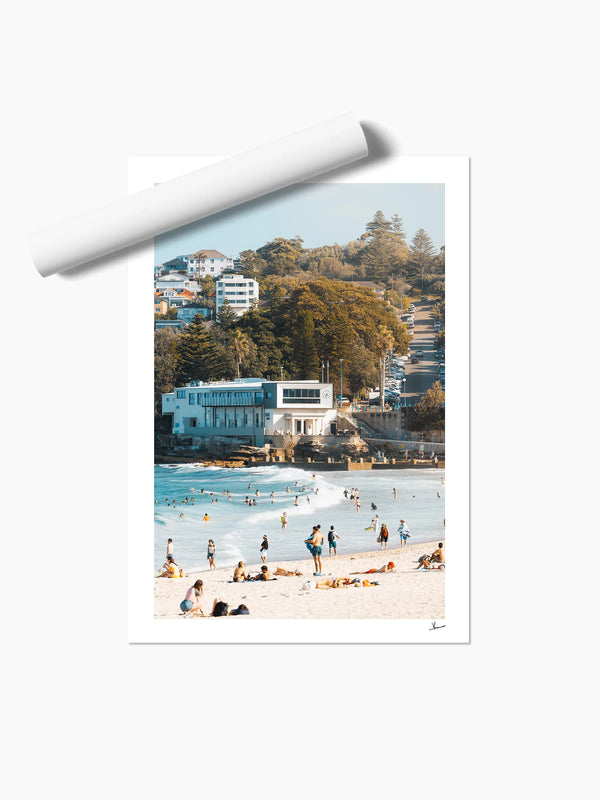 Coogee Summer – Beach Wall Art Print - Australia Unseen