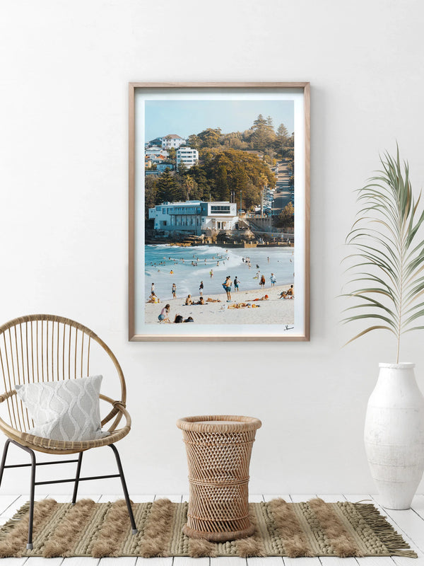 Coogee Summer – Beach Wall Art Print - Australia Unseen