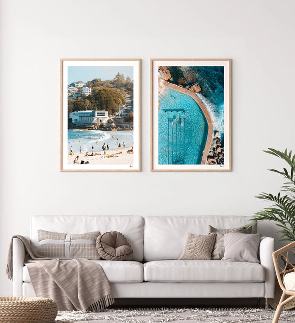 Coogee Summer – Beach Wall Art Print - Australia Unseen