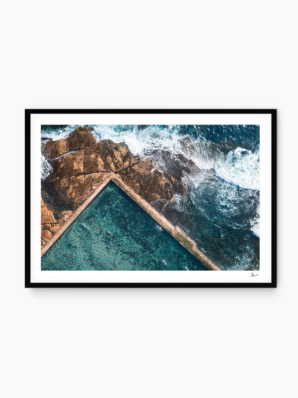 Coogee - Wylie's Baths 01 - Wall Art Print - Australia Unseen