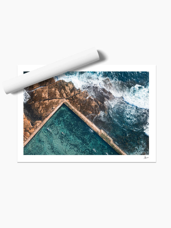 Coogee - Wylie's Baths 01 - Wall Art Print - Australia Unseen