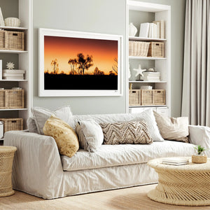 Desert Sunrise 01 - Wall Art Print - Australia Unseen