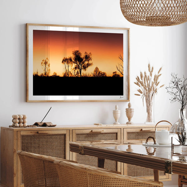 Desert Sunrise 01 - Wall Art Print - Australia Unseen