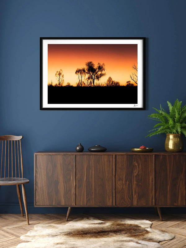 Desert Sunrise 01 - Wall Art Print - Australia Unseen