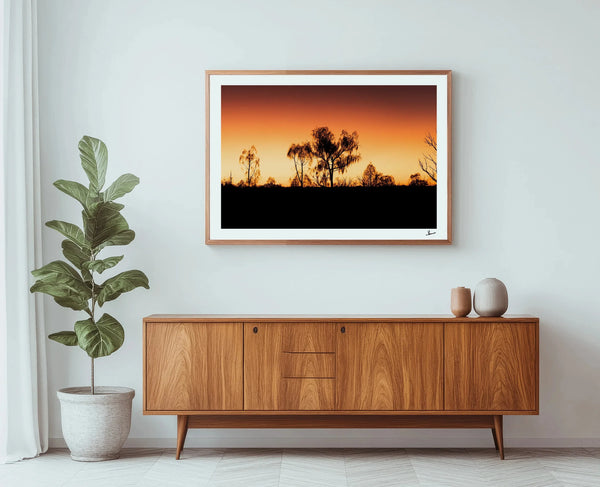 Desert Sunrise 01 - Wall Art Print - Australia Unseen