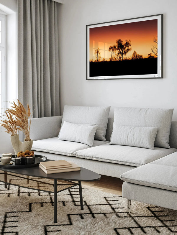 Desert Sunrise 01 - Wall Art Print - Australia Unseen