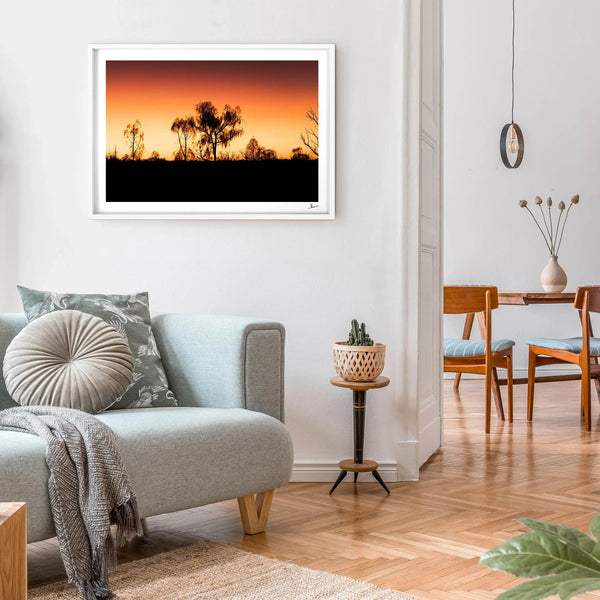 Desert Sunrise 01 - Wall Art Print - Australia Unseen