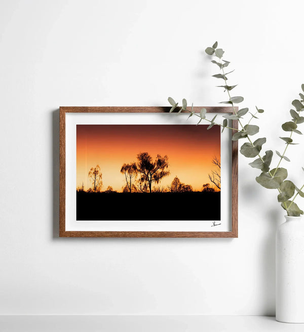 Desert Sunrise 01 - Wall Art Print - Australia Unseen