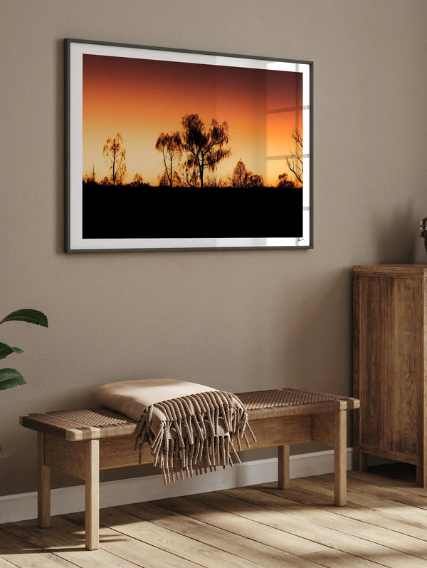 Desert Sunrise 01 - Wall Art Print - Australia Unseen