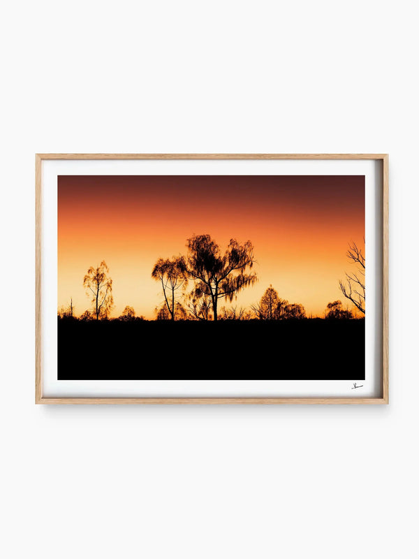 Desert Sunrise 01 - Wall Art Print - Australia Unseen