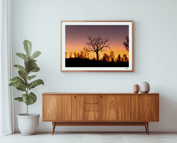 Desert Sunrise 02 - Wall Art Print - Australia Unseen