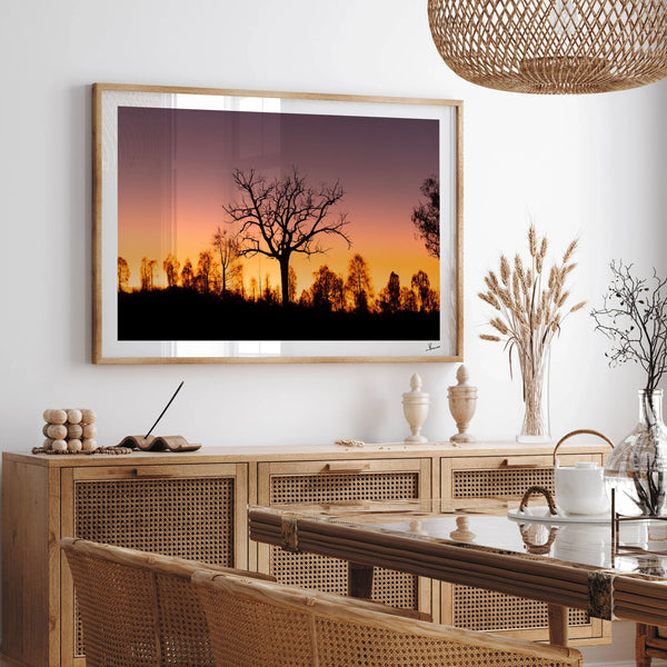 Desert Sunrise 02 - Wall Art Print - Australia Unseen