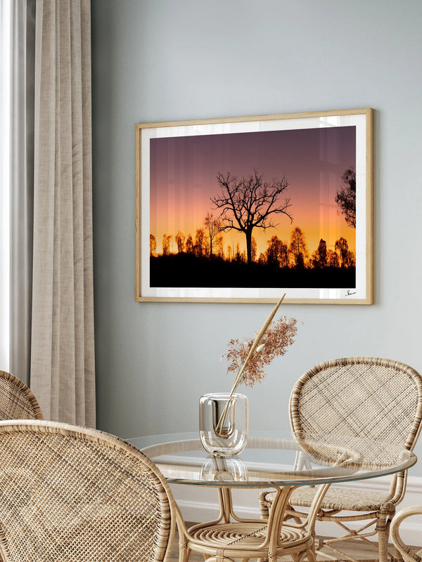 Desert Sunrise 02 - Wall Art Print - Australia Unseen