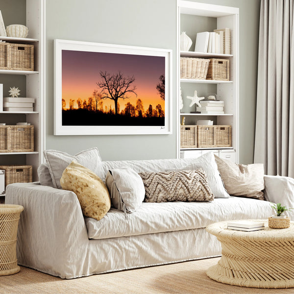 Desert Sunrise 02 - Wall Art Print - Australia Unseen