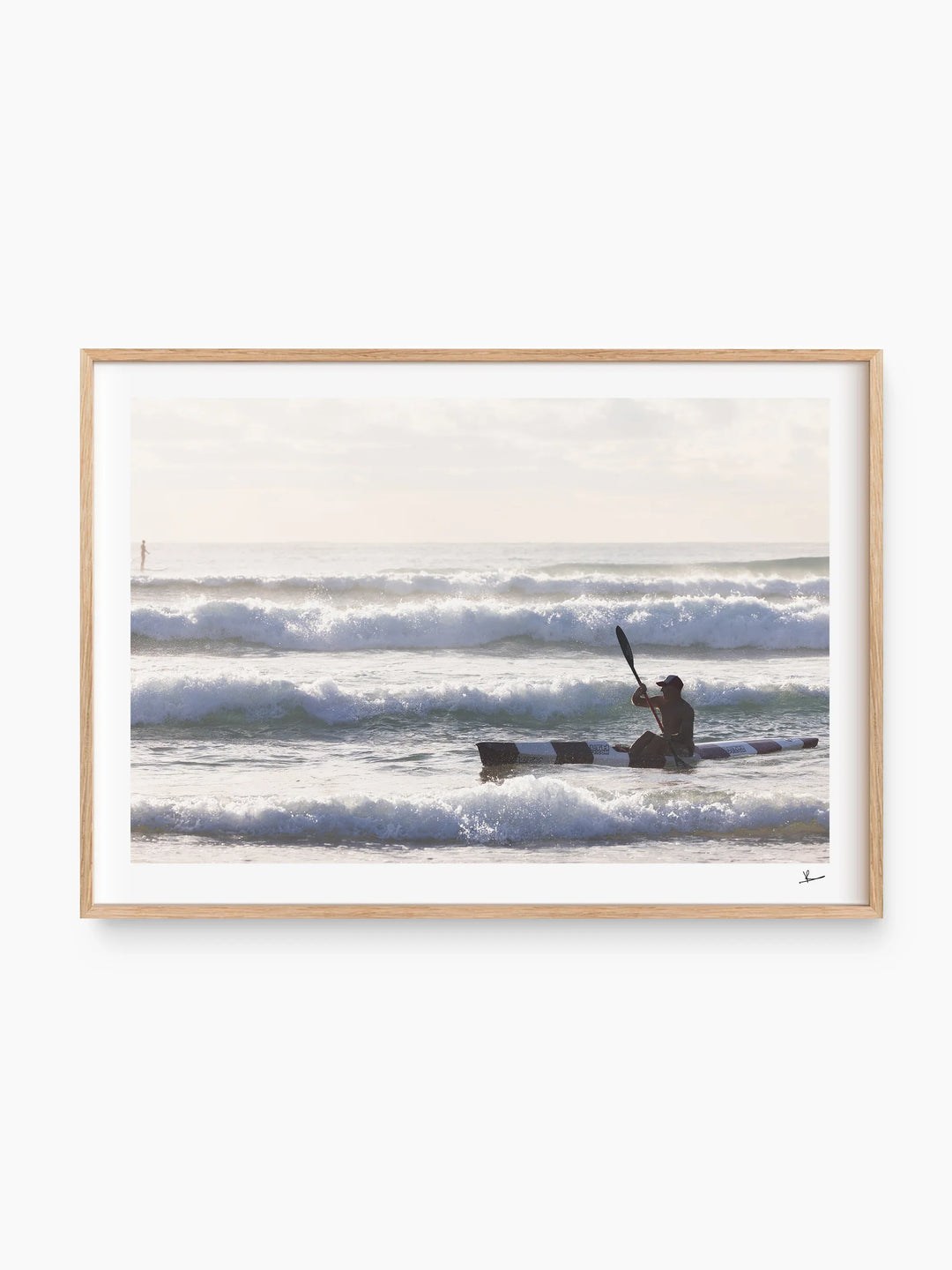 Early Paddle - Freshwater Beach Wall Art Print - Australia Unseen