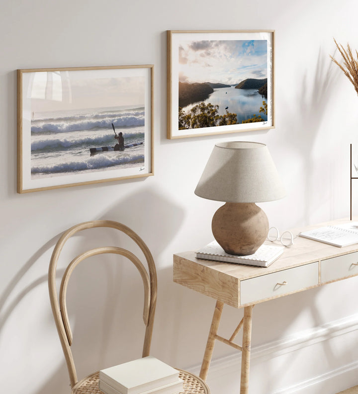 Early Paddle - Freshwater Beach Wall Art Print - Australia Unseen