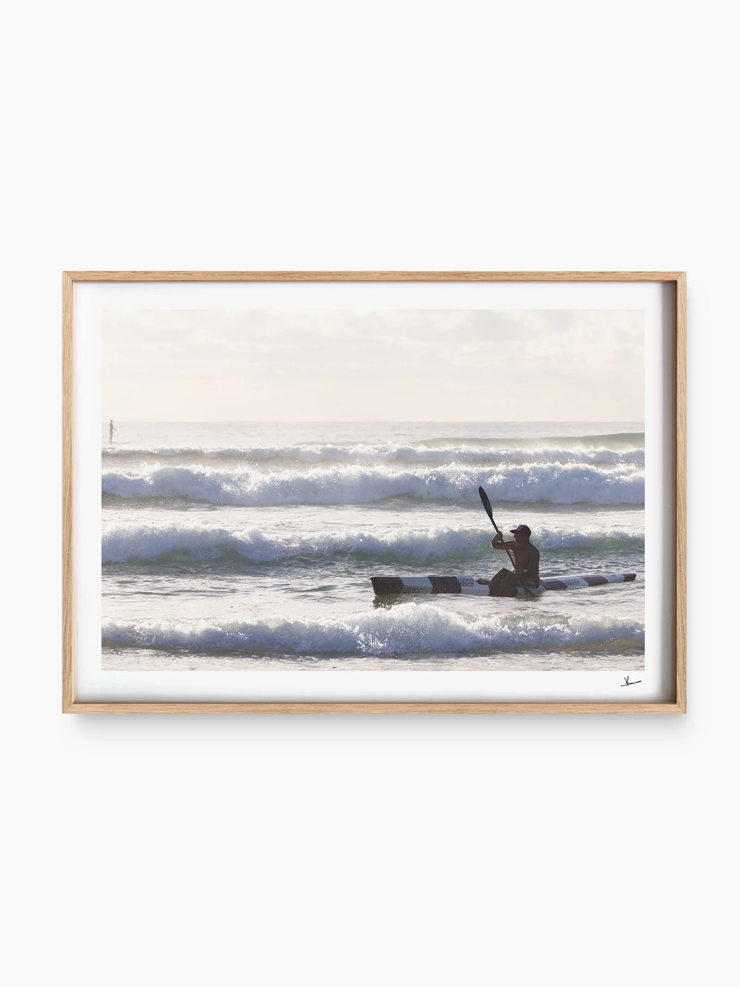 Early Paddle - Freshwater Beach Wall Art Print - Australia Unseen