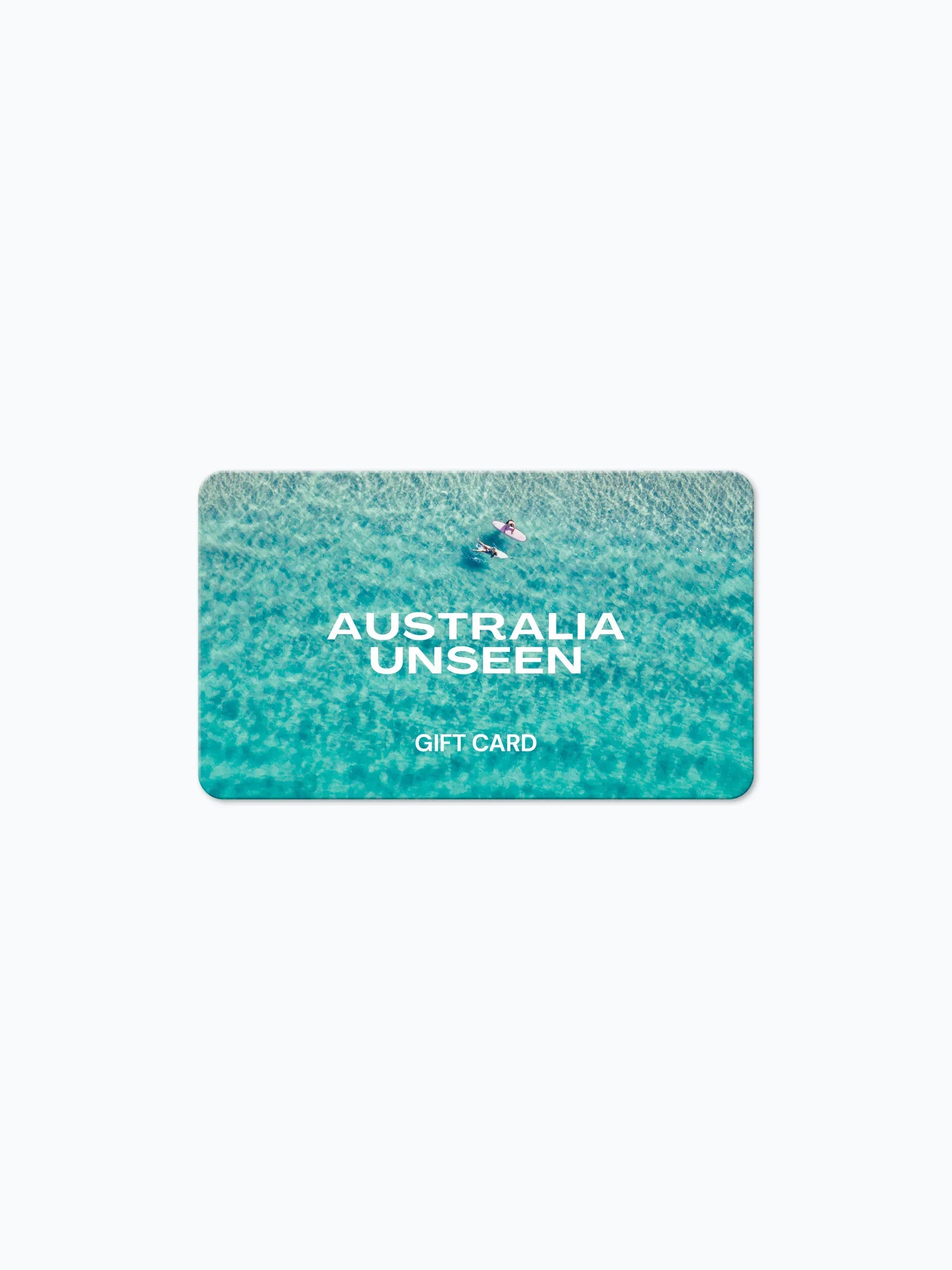 Australia Unseen Gift Card