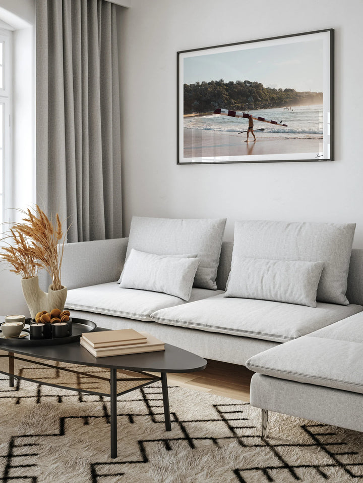Heading In - Freshwater Beach Wall Art Print - Australia Unseen