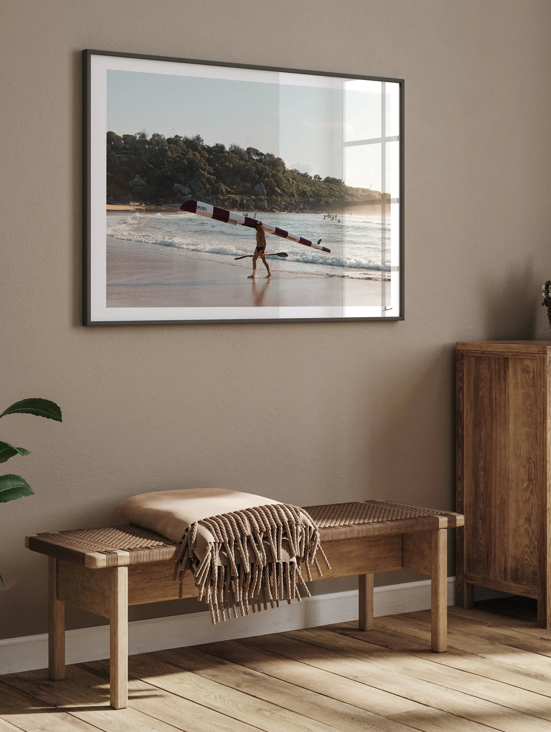 Heading In - Freshwater Beach Wall Art Print - Australia Unseen