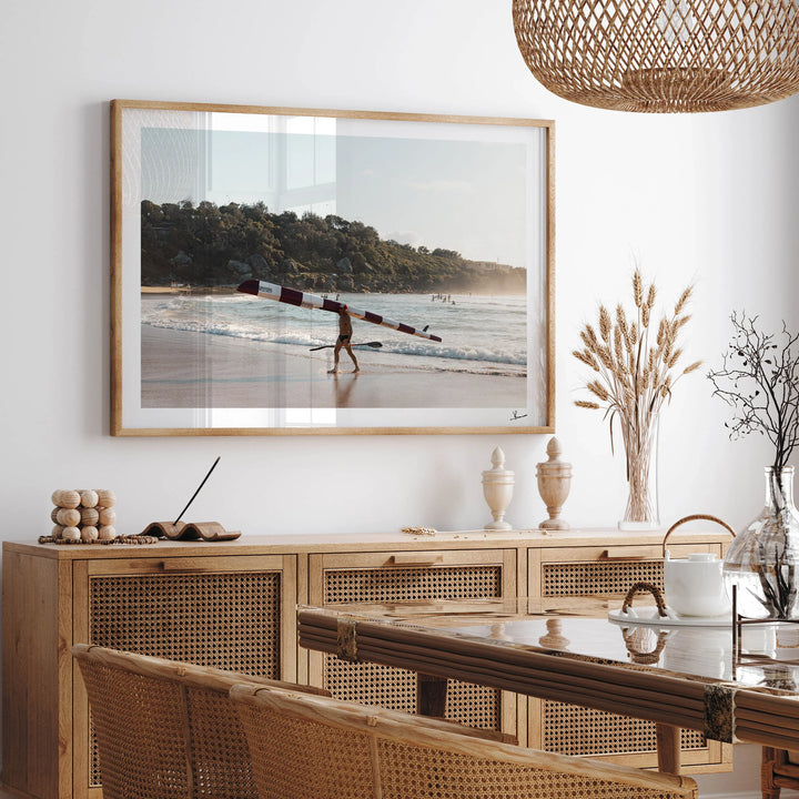 Heading In - Freshwater Beach Wall Art Print - Australia Unseen