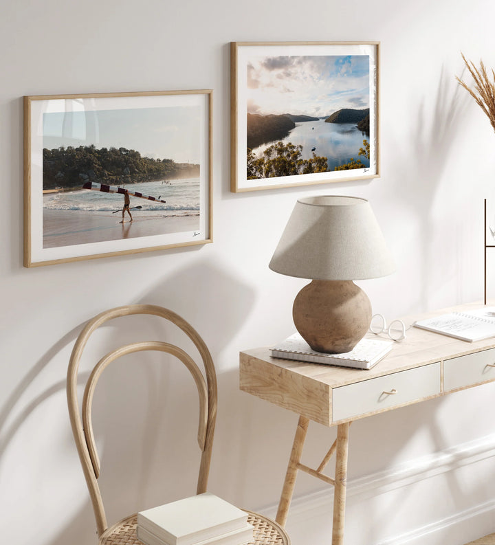 Heading In - Freshwater Beach Wall Art Print - Australia Unseen