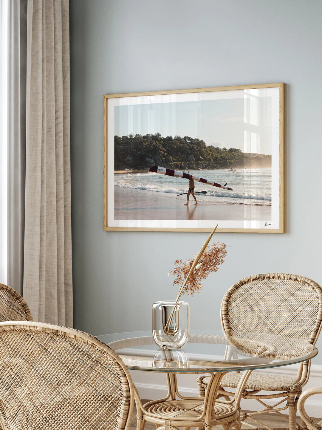 Heading In - Freshwater Beach Wall Art Print - Australia Unseen