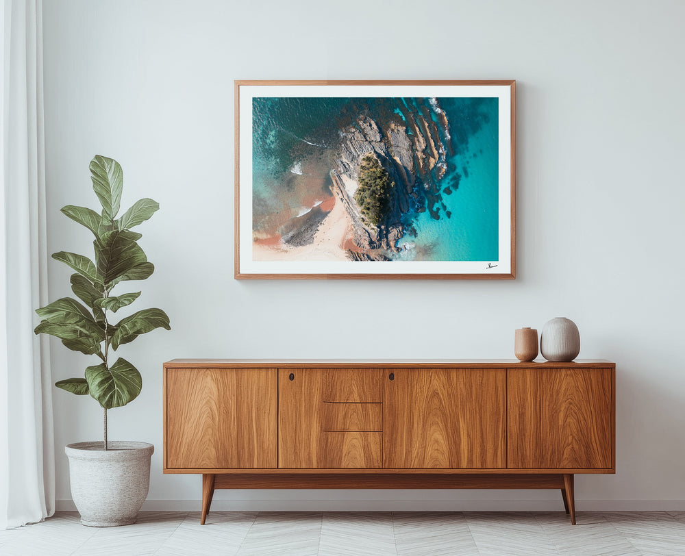 Hedgehog Island 01 (Seal Rocks) - Wall Art Print - Australia Unseen