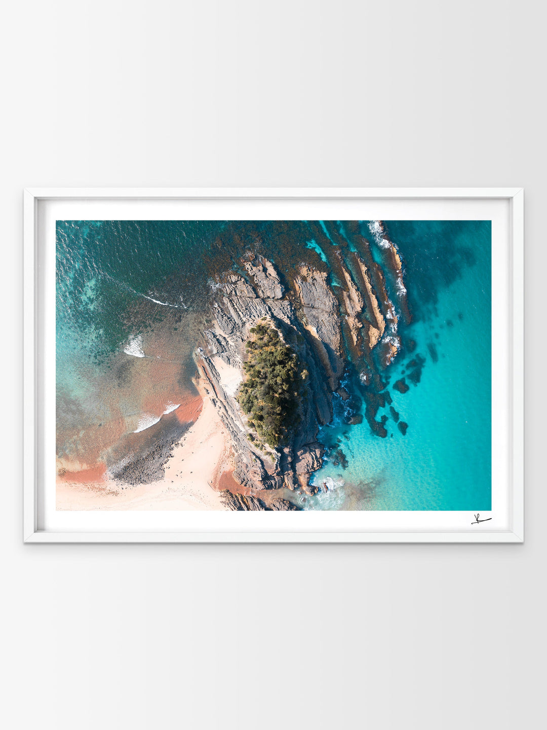 Hedgehog Island 01 (Seal Rocks) - Wall Art Print - Australia Unseen