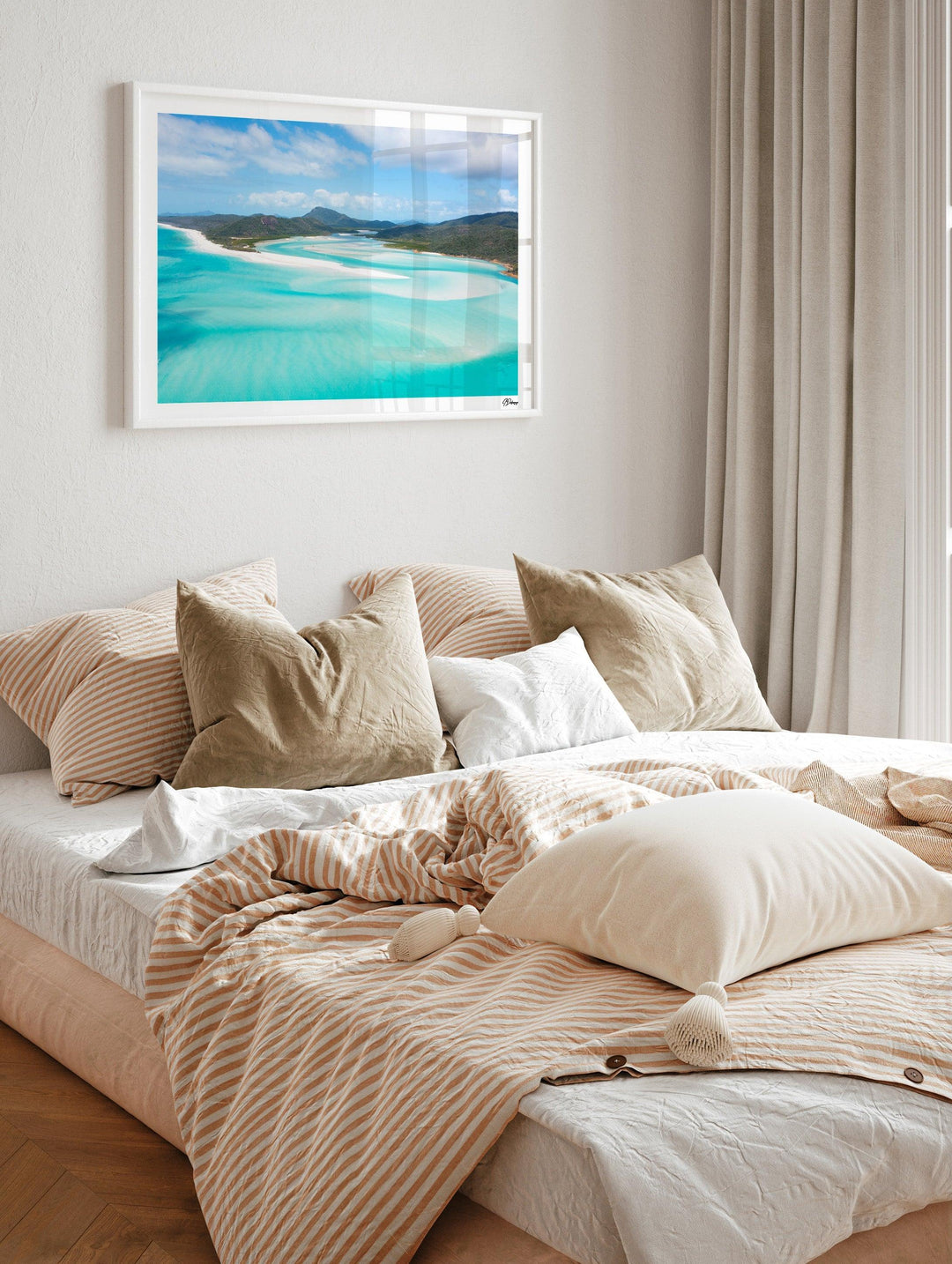 Hill Inlet Blues - Whitsundays Wall Art Print - Australia Unseen