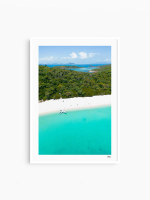 Island Seaplane - Whitsundays Wall Art Print - Australia Unseen
