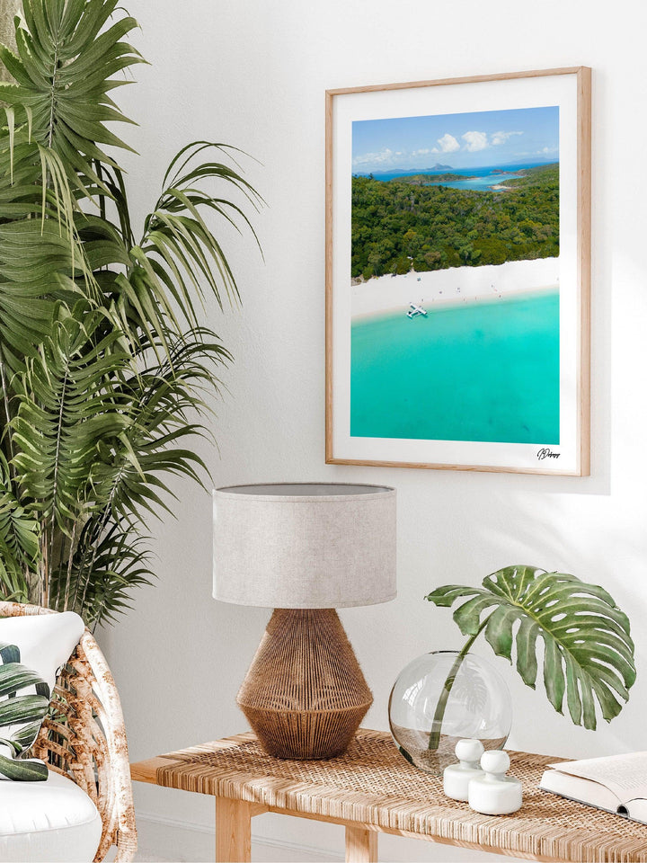 Island Seaplane – Whitsundays Wall Art Print - Australia Unseen