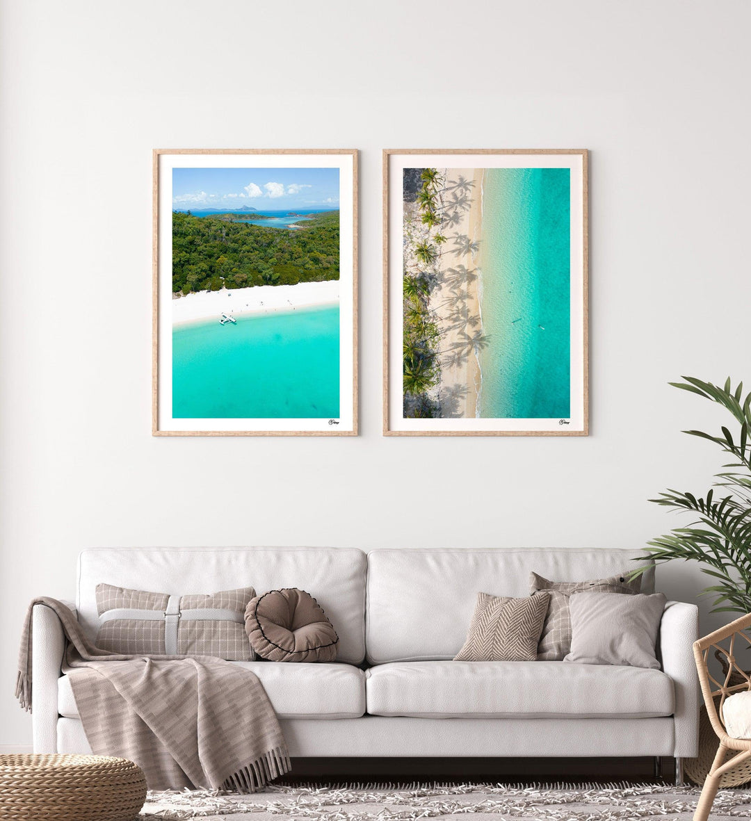 Island Seaplane – Whitsundays Wall Art Print - Australia Unseen