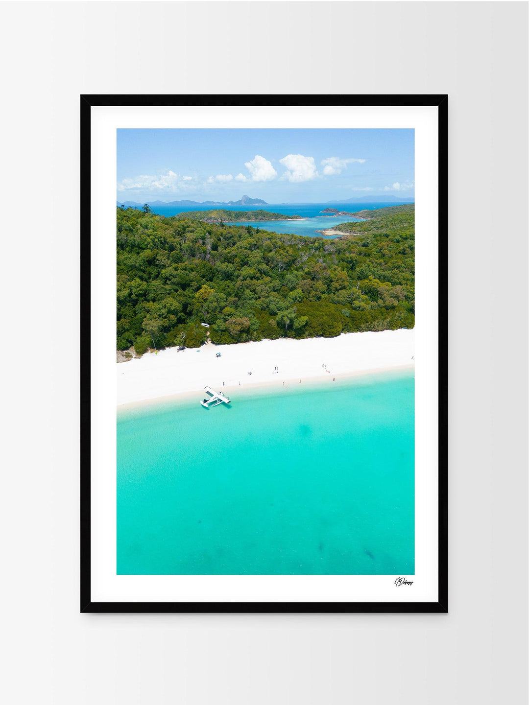 Island Seaplane – Whitsundays Wall Art Print - Australia Unseen