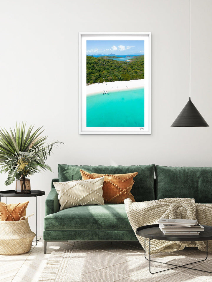 Island Seaplane – Whitsundays Wall Art Print - Australia Unseen