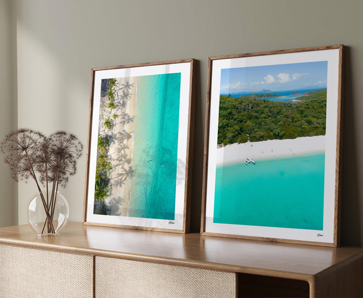 Island Seaplane – Whitsundays Wall Art Print - Australia Unseen