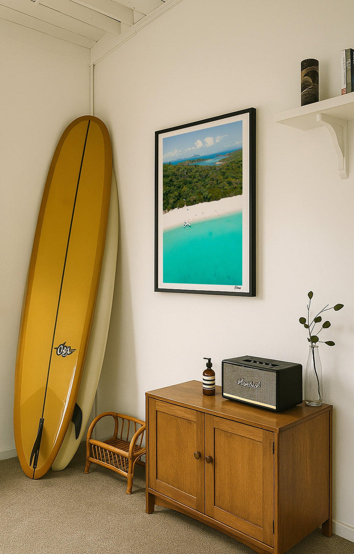 Island Seaplane – Whitsundays Wall Art Print - Australia Unseen