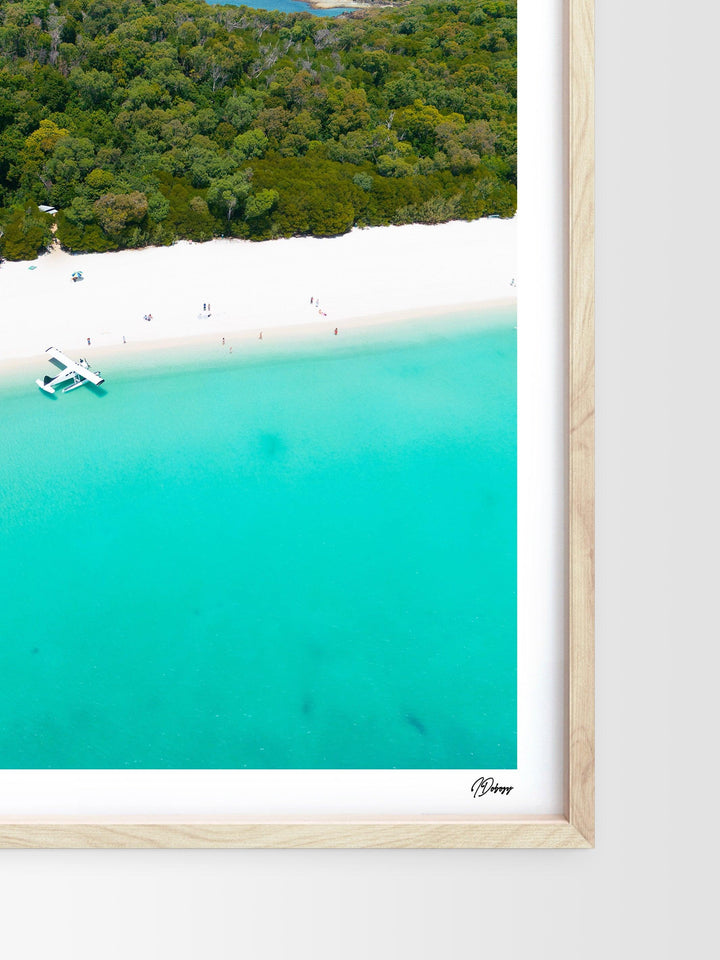 Island Seaplane – Whitsundays Wall Art Print - Australia Unseen