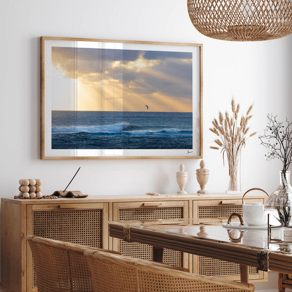 Kite Surf 01 - Wall Art Print - Australia Unseen