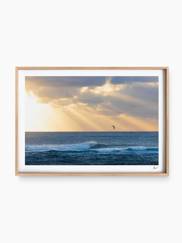 Kite Surf 01 - Wall Art Print - Australia Unseen