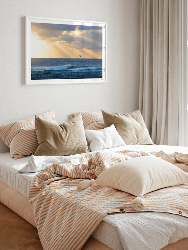 Kite Surf 01 - Wall Art Print - Australia Unseen