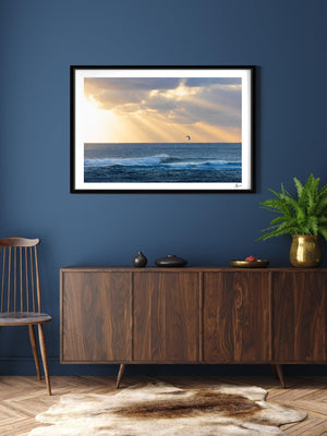 Kite Surf 01 - Wall Art Print - Australia Unseen