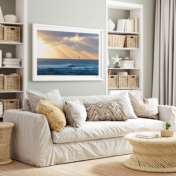 Kite Surf 01 - Wall Art Print - Australia Unseen