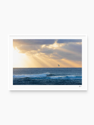 Kite Surf 01 - Wall Art Print - Australia Unseen