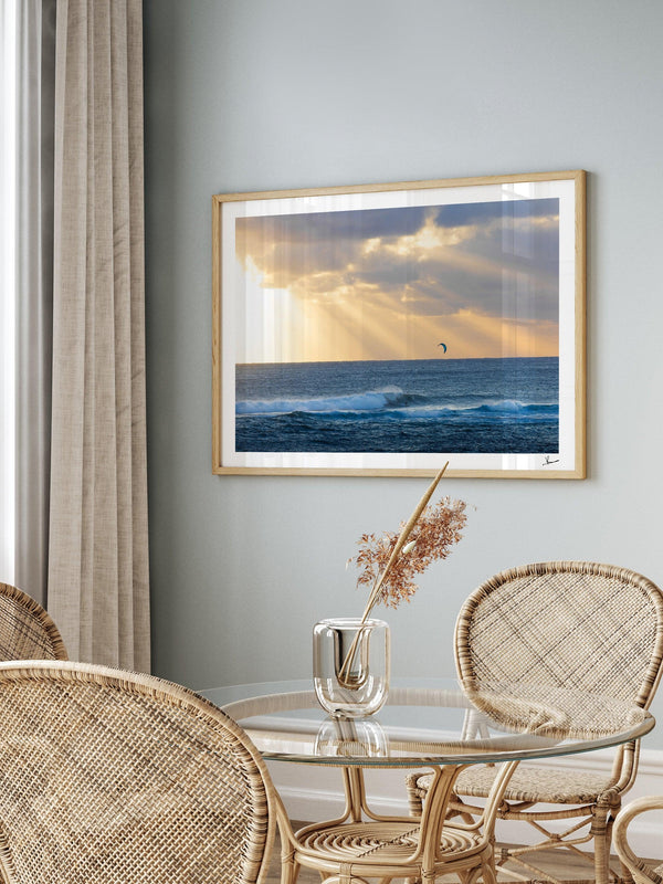 Kite Surf 01 - Wall Art Print - Australia Unseen