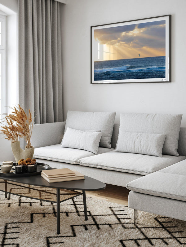 Kite Surf 01 - Wall Art Print - Australia Unseen